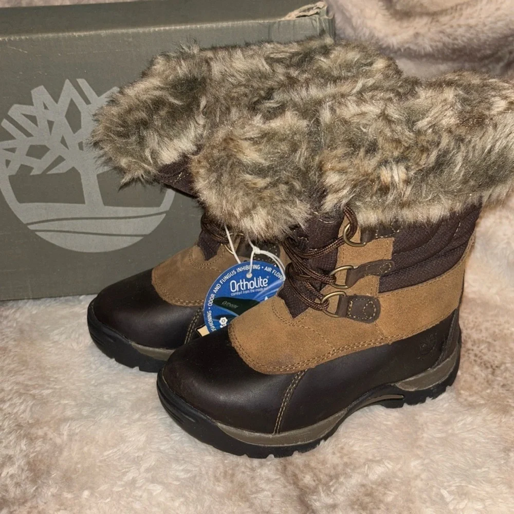 Timberland waterproof snow boots toddler size 10